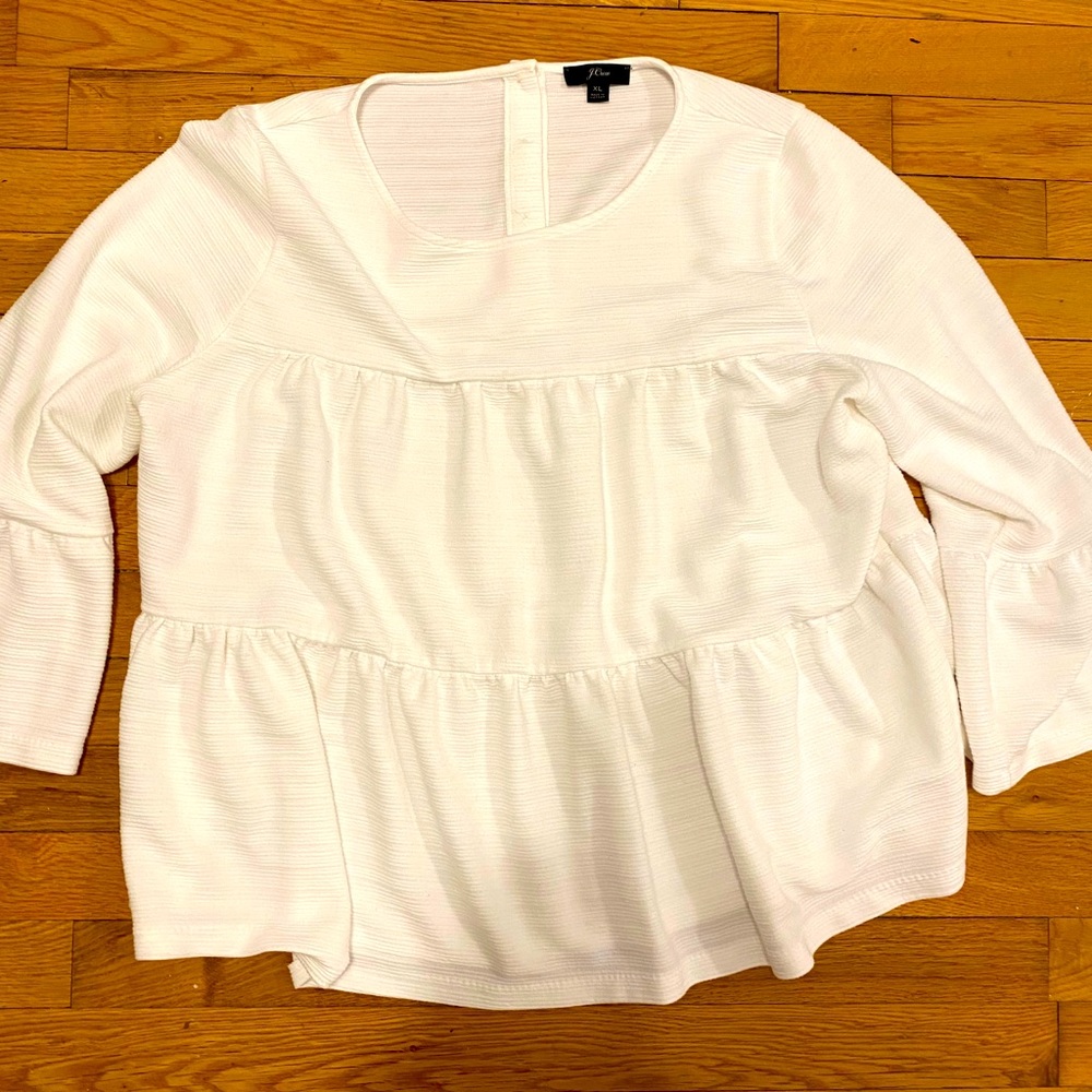 J Crew White Top